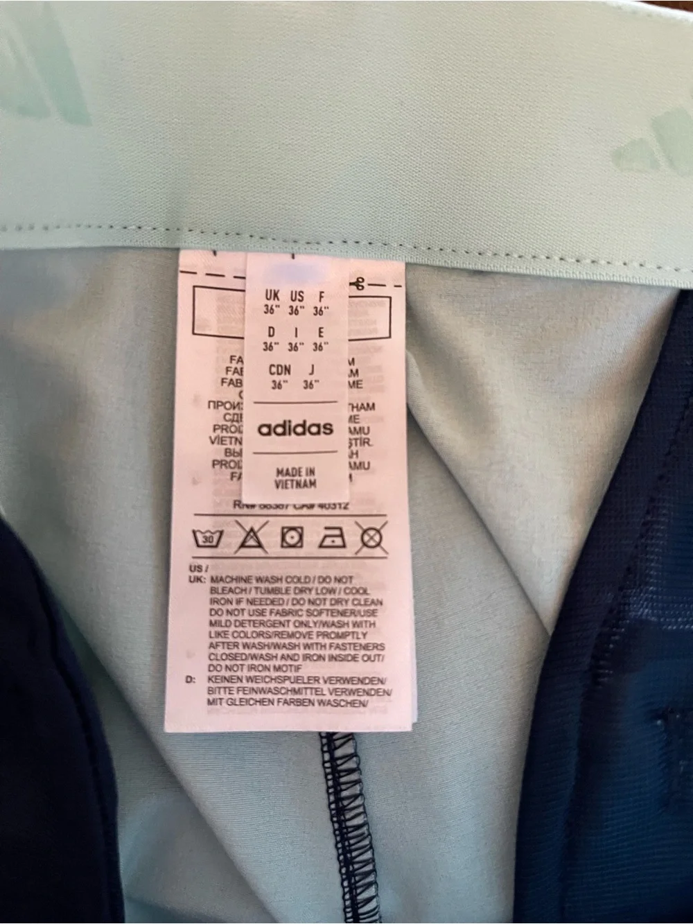 Adidas Aeroready Ultimate 365 Printed Golf Shorts - HZ3207 Size 36